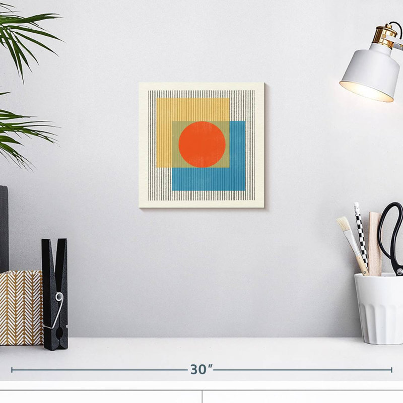 Avery, objet moderne de style Mid-Century n ° 3, H 10 po x l 10 po