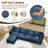 Jermyra 110" Modular Sectional Sofa L Shaped Couch, 5 Seat Sofa Set with Ottoman and Pillows, Chenille Fabric-918695730
