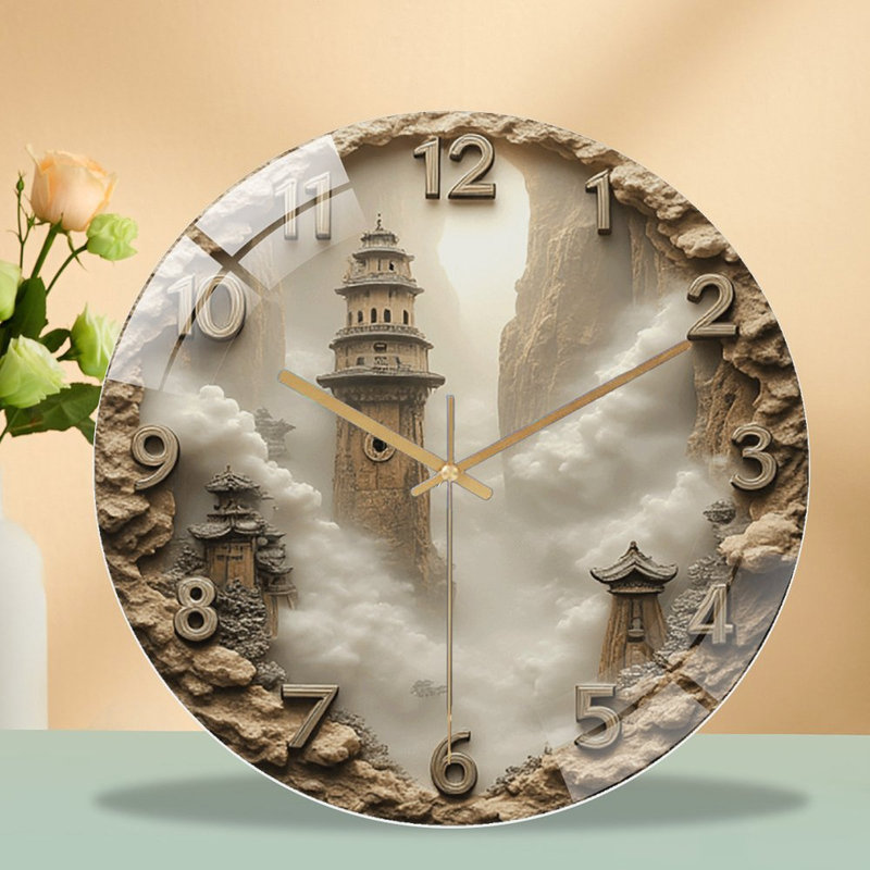 Horloge murale 12 po