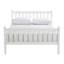 Ensemble de chambre à coucher 5 pièces Windsor avec lit simple à lattes, commode 5 tiroirs et commode 6 tiroirs Windsor-87383797-87383799