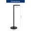 Porte-essuie-tout autoportant en acier inoxydable-129643403