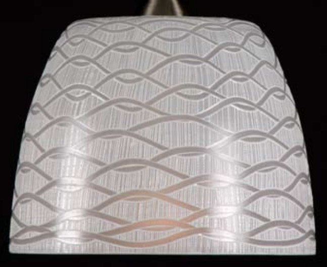17cm H Bell Pendant Shade in White
