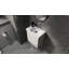 Ensemble de meuble-lavabo mural 20 po avec lavabo en céramique, armoire de rangement avec portes, ensemble d'armoire de salle de bain