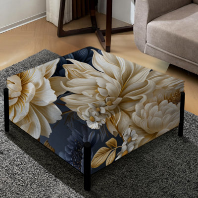 Grand repose-pieds Botanical Damask Haven