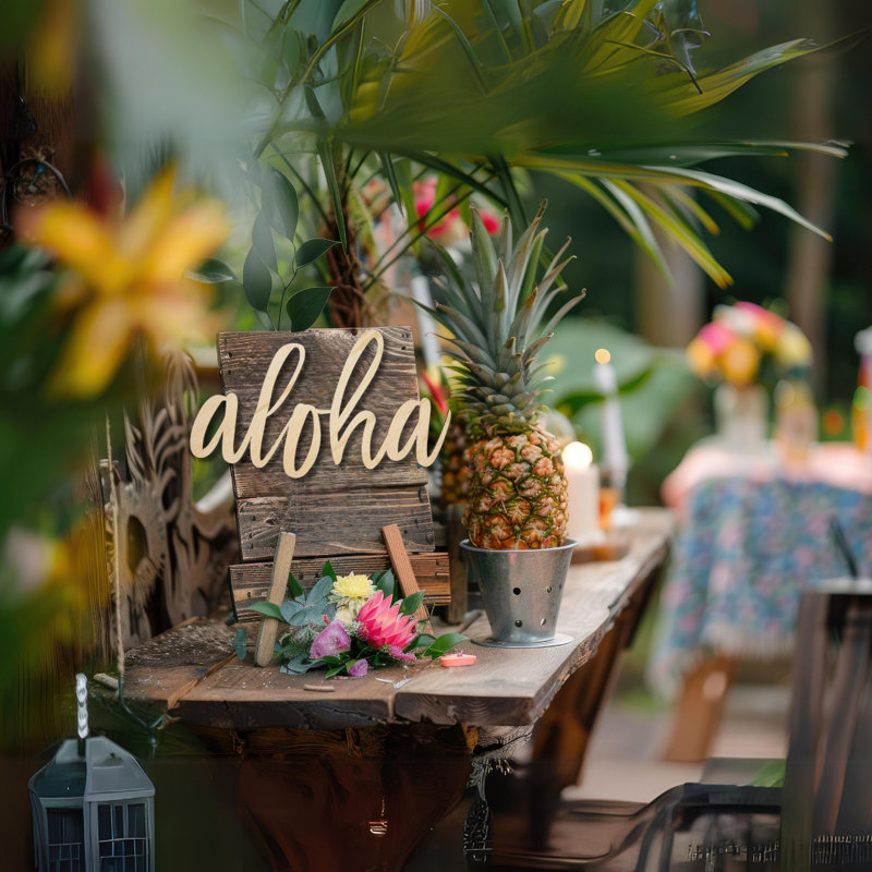 Enseigne de bar Aloha