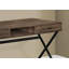 Bureau d'ordinateur, bureau personnel, ordinateur portable, tiroirs de rangement, L 48 po, bureau, métal, stratifié-608837896-608837889