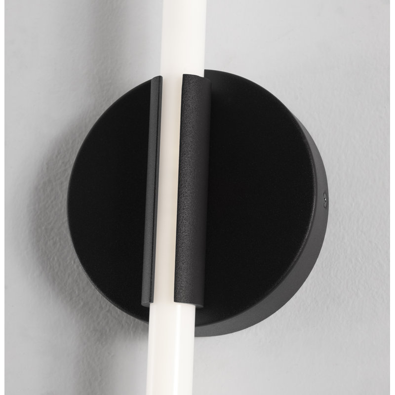 Gwenne LED Armed Sconce, Black