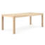 Ensemble de salle à manger rectangulaire en acacia 8 personnes avec housses de coussin Sunbrella Paulet-232664787