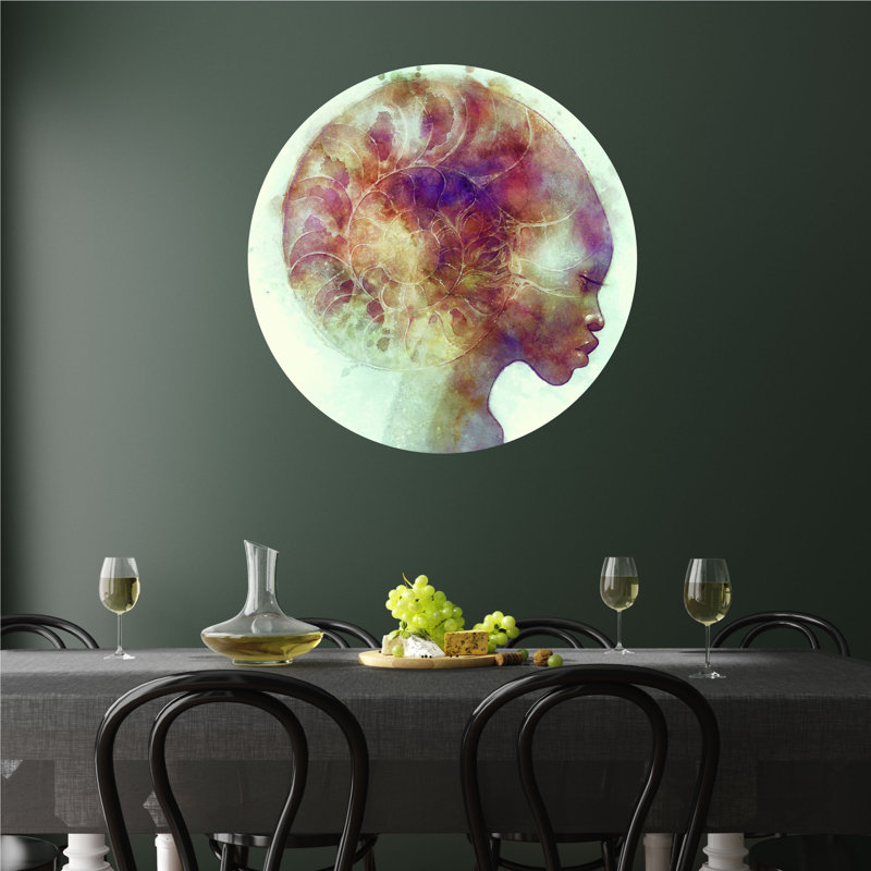 Ammon Abstract Non-Wall Damaging Wall Decal