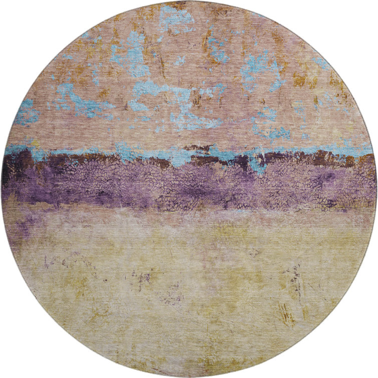 Premium Machine Washable Varroville AMF1716 Abstract Rug