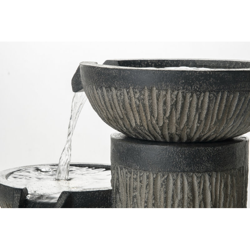 Outdoor Floor Fountain with Lights