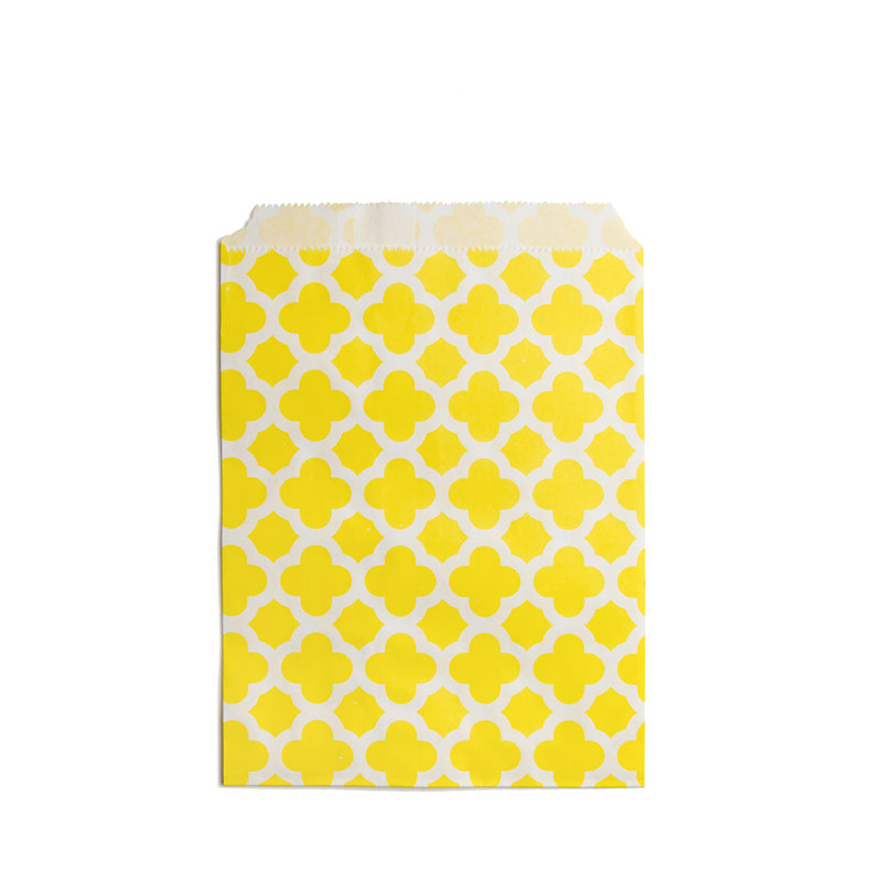 Paper Food Bag, Yellow