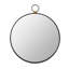 Miroir mural 24 po x 27 po avec cadre noir