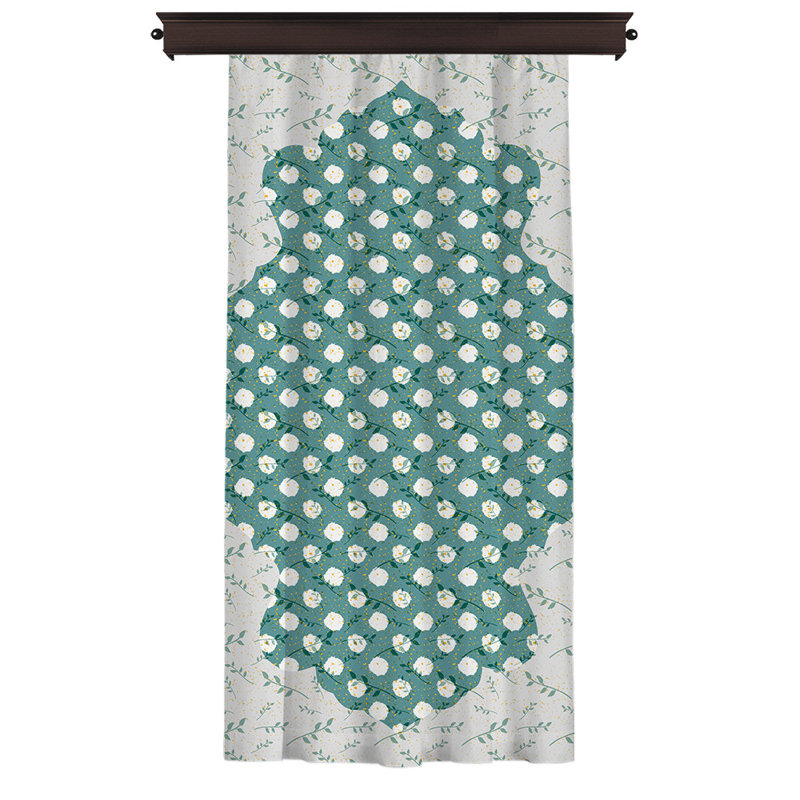 Rideau en polyester Lutie