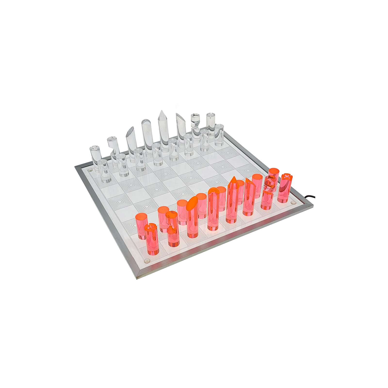 Light Glowing Chess Set