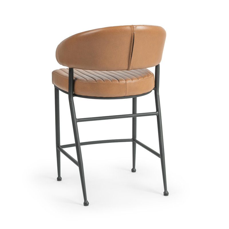 Umbria Stool, Counter Stool (26" Seat Height), Black