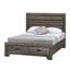 Ensemble de chambre configurable avec rangement plateforme Castine