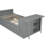 Twin Size Jin with Desk, Storage Shelf, Trundle and 3 Drawers-1581893754