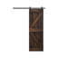 Porte de grange nouée à panneaux en bois et métal K Series-70348393-50342072
