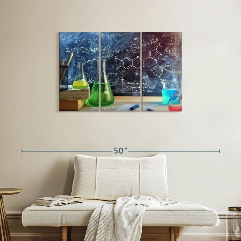 Keiri Chemistry Lesson, 24" H x 38" W