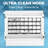 CIM Coolski 15" 100lbs/24h Under Counter Built-in Freestanding Ice Maker Machine For Commercial Use & Home Use