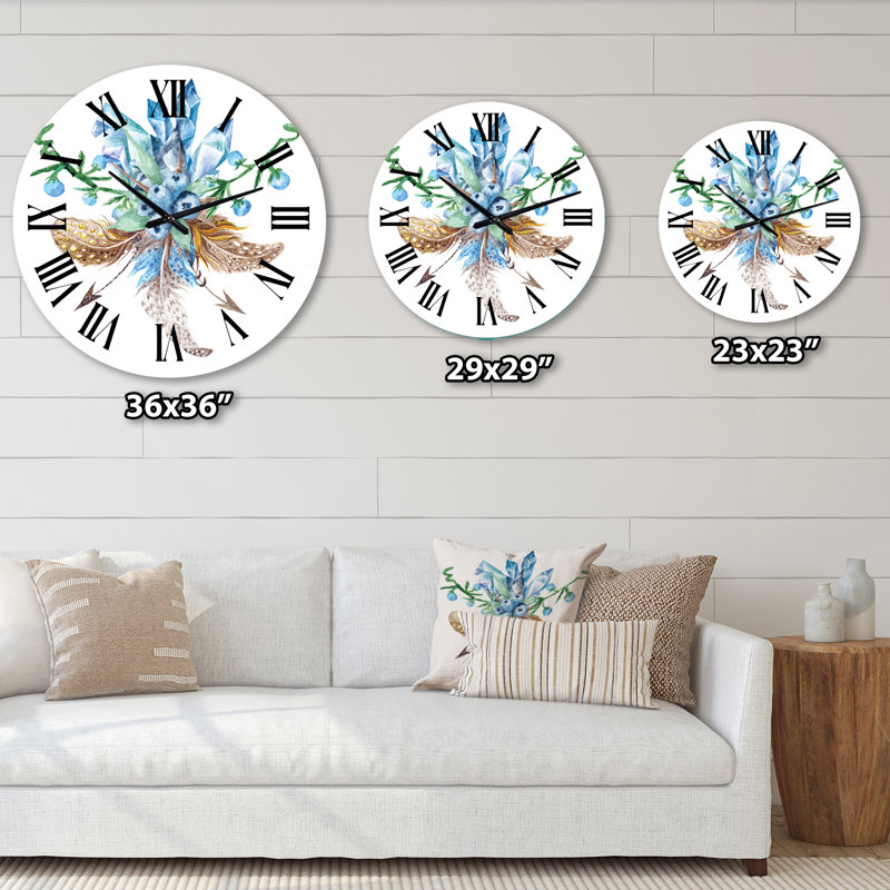 Horloge murale traditionnelle Fresh Forest, Grand