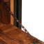 4 Pair Solid Wood Shoe Storage Cabinet-1750430141