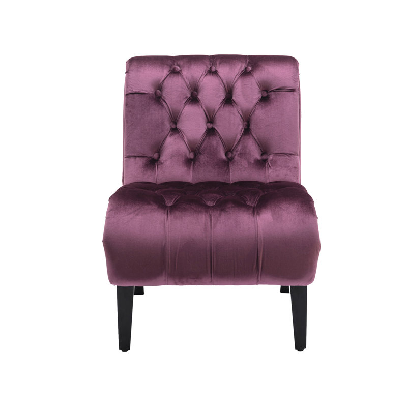 Fauteuil demi-tonneau COOLMORE l 22,83 po x P 30,71 po x H 33,86 po, Purple