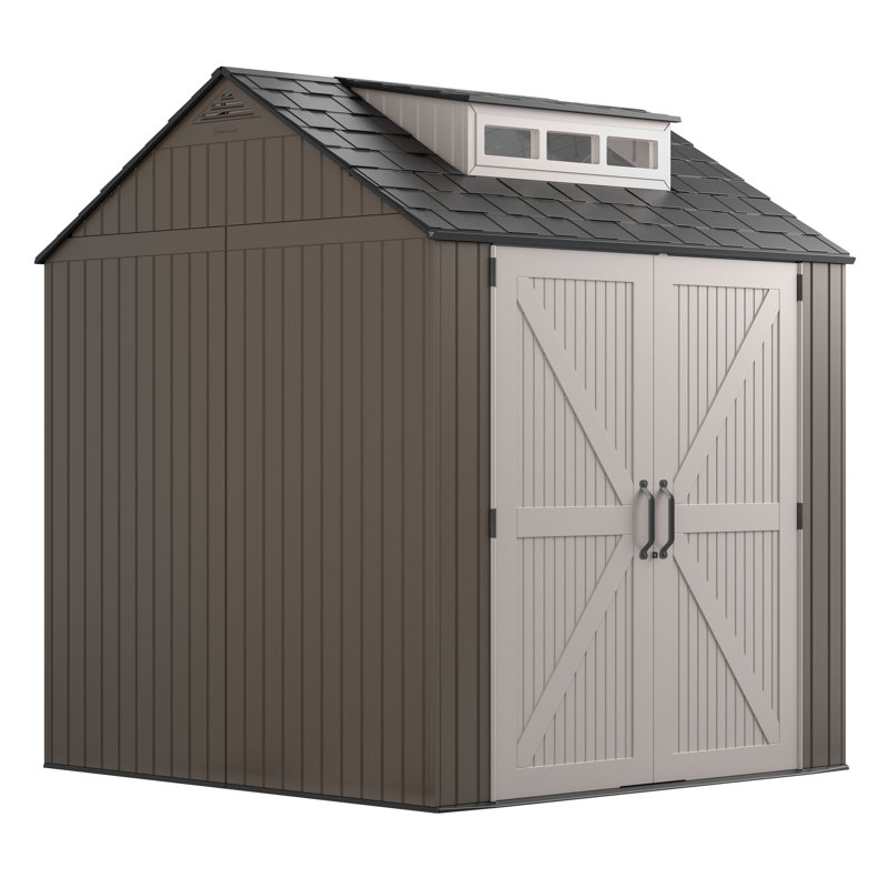 Rubbermaid Easy Install Shed, 16" H x 88.50" W x 45.50" D