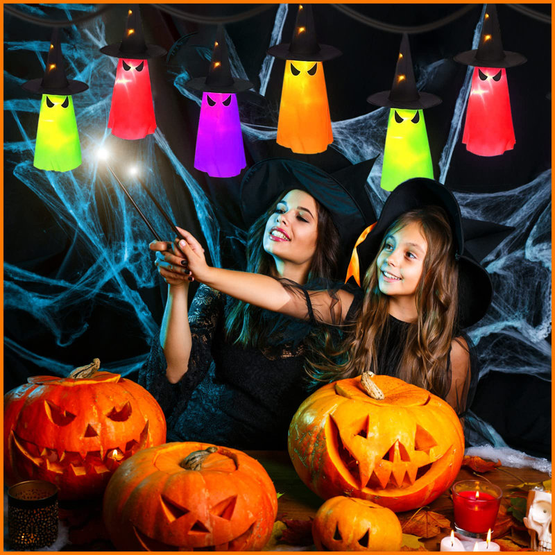 Décorations d'Halloween d'extérieur 8 pièces