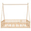 Lit double en bois naturel avec garde-corps et design pour chambre de rêve-1789511034-1789511032