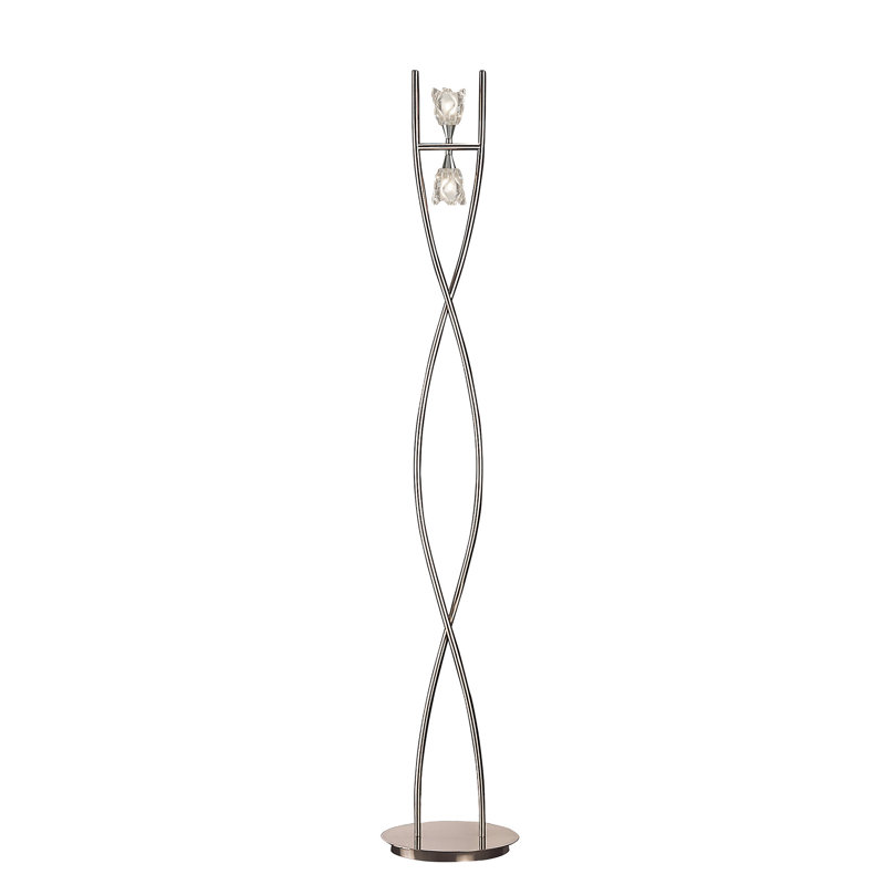 Watchman 170cm Novelty Floor Lamp, Polished Chrome
