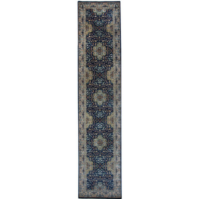 Runner Alizzon Oriental Hand Woven 76cm X 357cm Area Rug