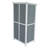 54" Two-Tone Storage Shed