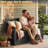 100 Gallon Lockable Resin Storage Bench Outdoor Deck Box Durable Patio Furniture Storage Organization-133780162