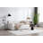 Flora Upholstered Daybed With 2 Drawers, Twin, Ivory Velvet, Ribbed Tufted Backrest, Daybed In Lavish Modern Design
