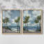 Impression encadrée Coastal Palm Tree I-Premium - prêt à être accroché - aucun clou requis - aucun clou requis-1019504452-1019504453