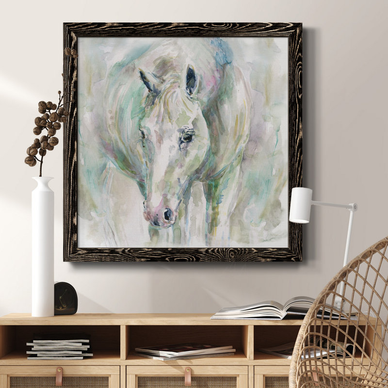 Neat and Tidy Bath - Peinture sur toile encadrée, H 20 po x l 20 po x P 1,5 po, Cadre noir