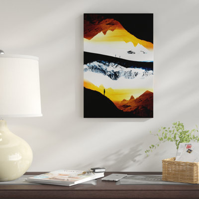 «Randonnée pour quoi», reproduction d'impression sur toile tendue