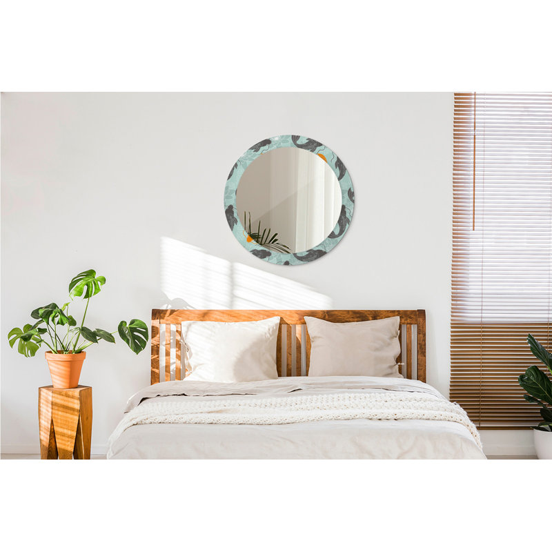Huldar Glass Flat Wall Mirror