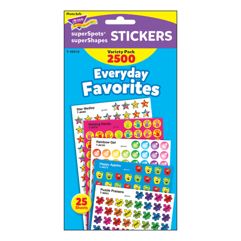 Autocollant «Everyday Favourites»