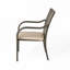 Chaises d'extérieur en osier, 4 pièces