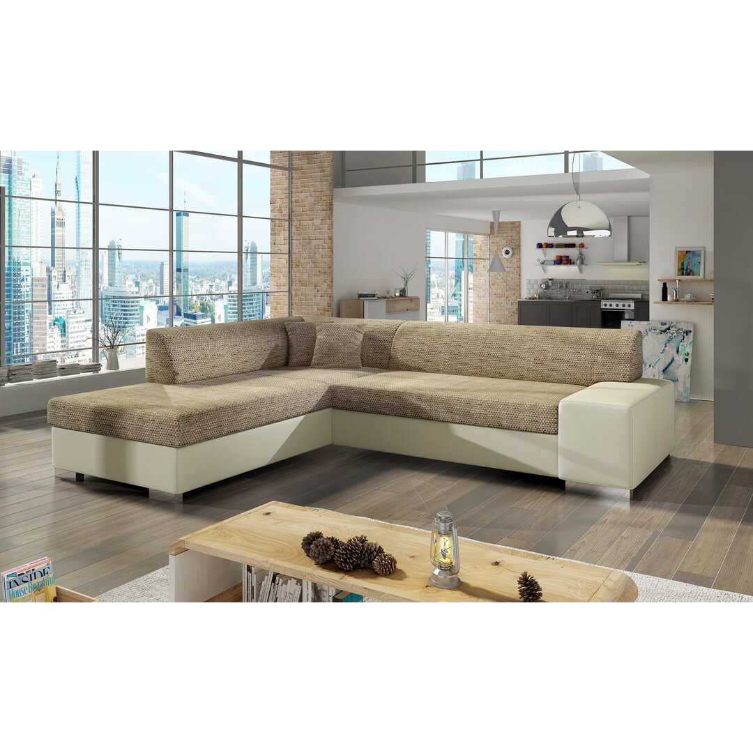 Ecksofa Cienna mit Bettfunktion