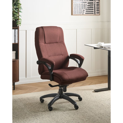 Brayden Studio Linen Executive Chair