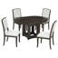 Ensemble de table de salle à manger extensible pour 4 à 5 pièces Farmhouse-130171888