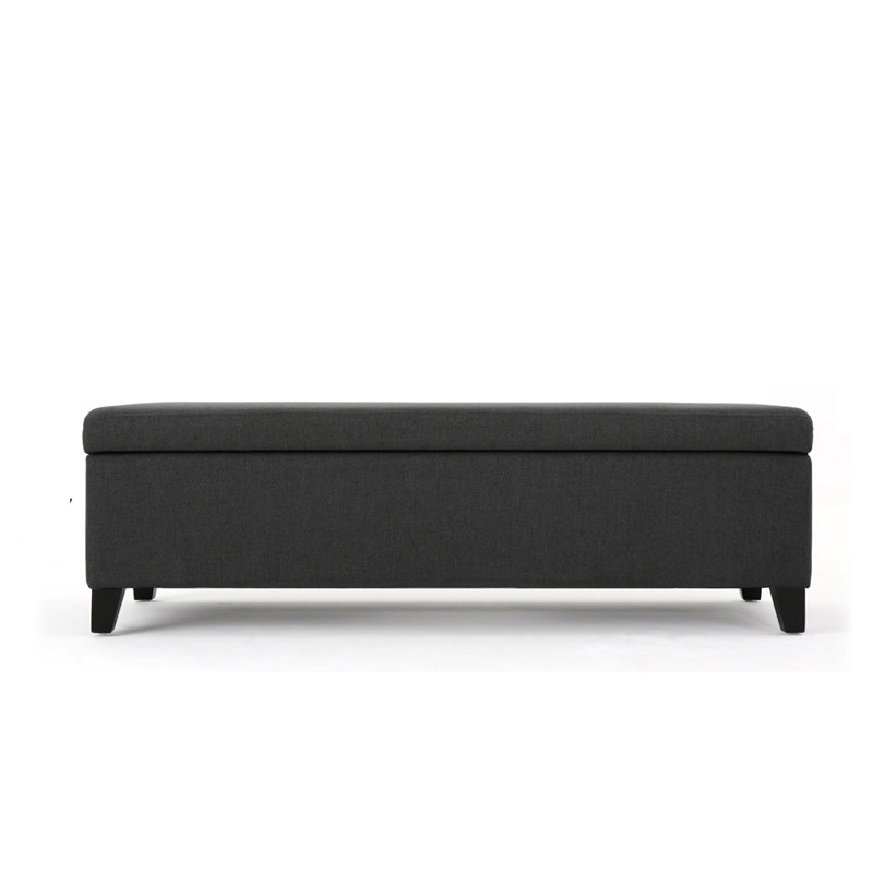 OTTOMAN HARTFORD STORAGE, Gris foncé