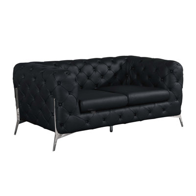 Causeuse en cuir 100% italien Global United