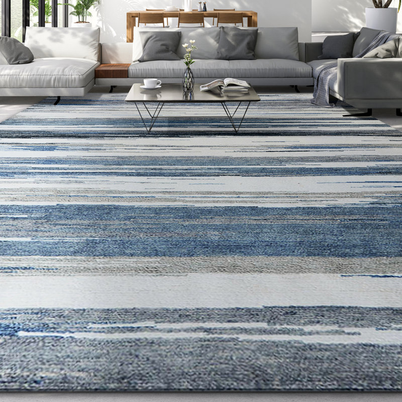 Moroccan Wool Area Rug, Rectangle 10' x 14'