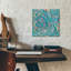 «Emerald Paisley Pattern III» par Silvia Vassileva, art mural en verre acrylique-49475381