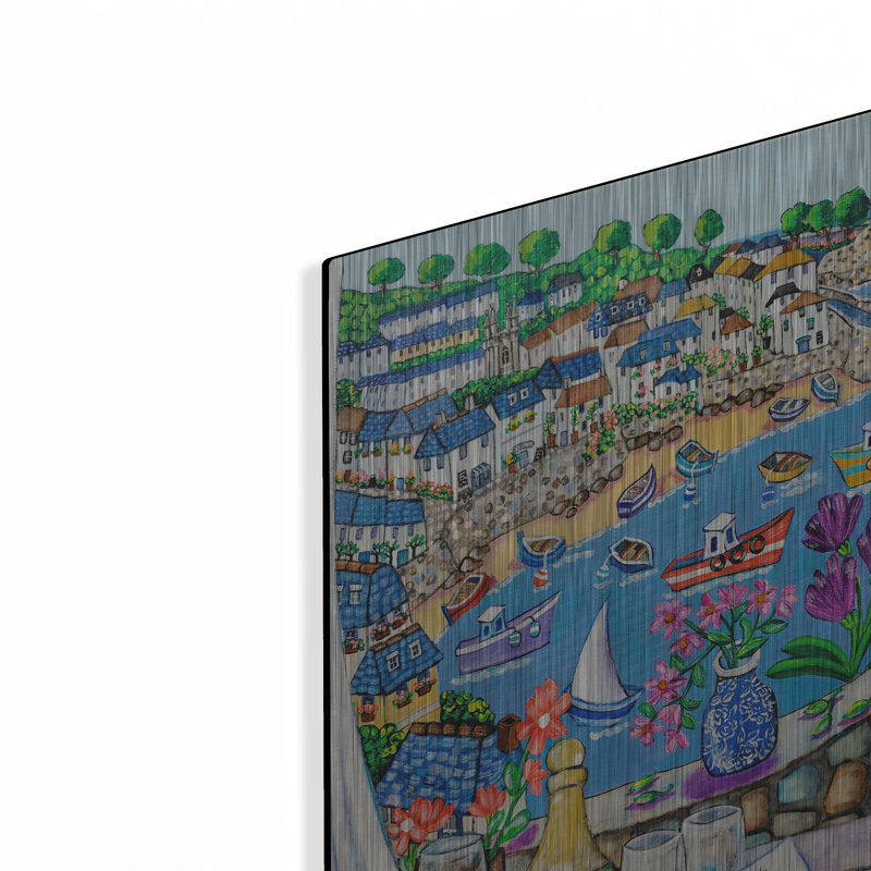 «The Three Traveller St Ives» par Holly Wojhan, H 16 po x l 12 po